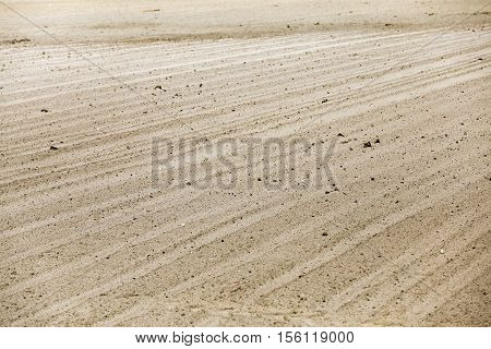 Agricultural Field, Which Was Plowed For Sowing Crops. Spring
