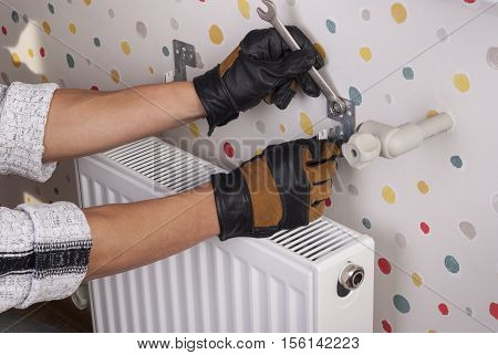 Heating Radiator Installation