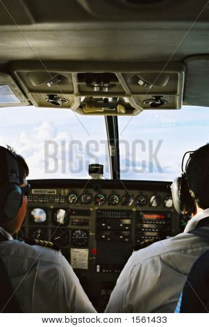 Pilotos no Cocpit