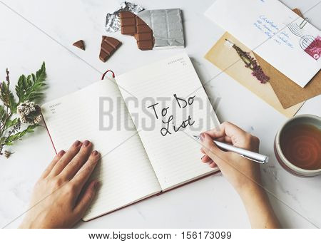 To Do List Personal Organizer Management Reminder Task Concept
