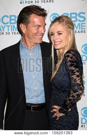 LOS ANGELES - NOV 10:  Peter Bergman, Eileen Davidson at the Young & Restless Celebrate CBS 30 Years at #1 at Paley Center For Media on November 10, 2016 in Beverly Hills, CA