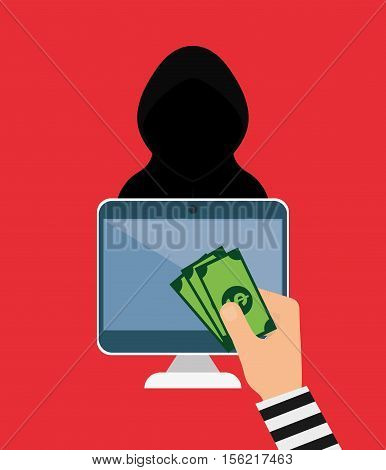 Security system technology icon vector illustration graphic design