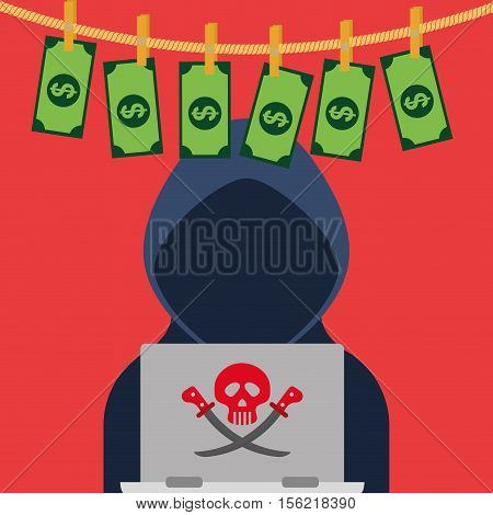 Security system technology icon vector illustration graphic design