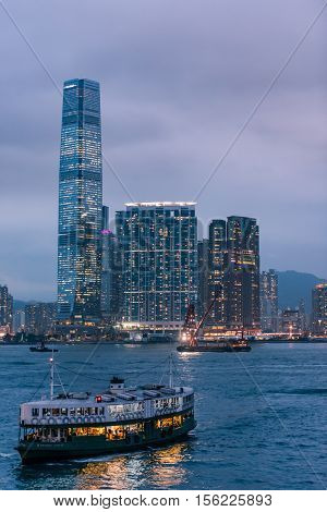Kowloon Hongkong The Sky100 Hong Kong Observation Deck