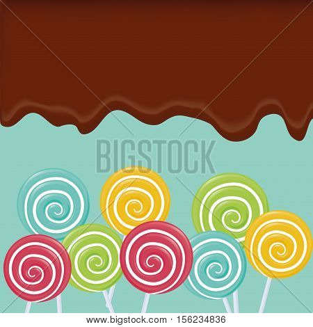 sweet candy shop icon vector illustration graphic design