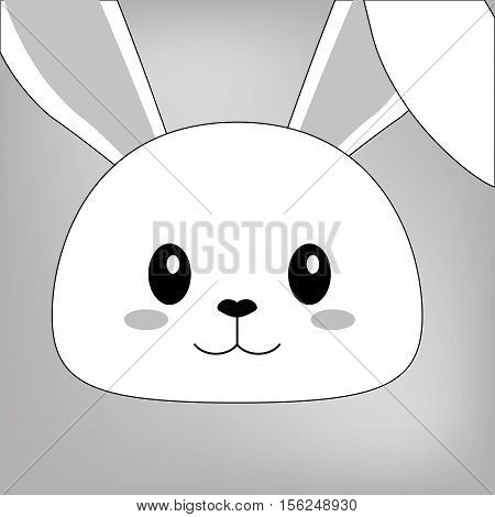 Happy easter card icon vector illustration graphic design
