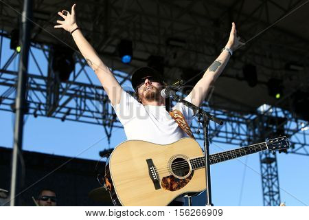 LAKE WALES, FL-NOV 4: Chris Janson performs at the CountryFlo Music and Camping Festival on November 4, 2016 in Lake Wales, Florida.