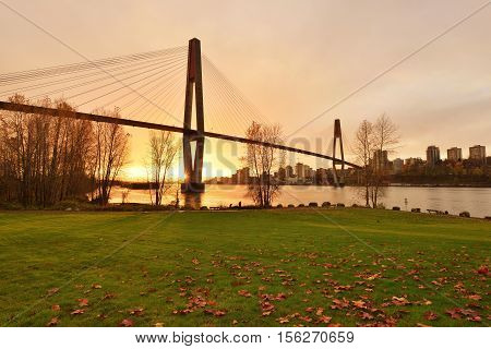 Skybridge Between New Westminster And Surrey