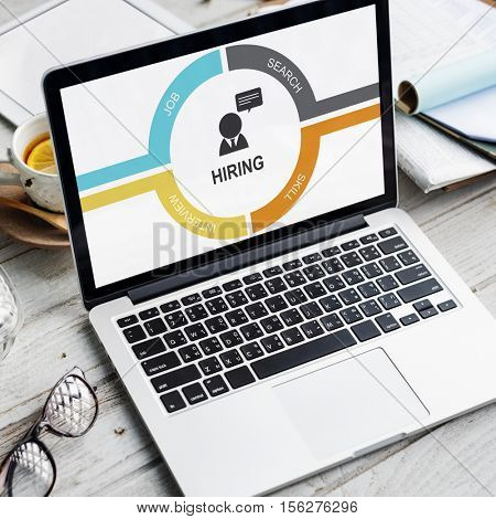 Job Team Join Work Hiring Hired Employed Concept
