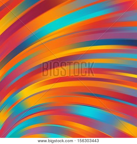Abstract Colorful Background With Smooth Lines. Color Waves, Pattern, Art, Technology Wallpaper, Tec