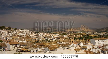 The historic town of Antequera Andalucia Spain