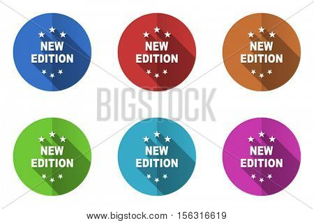 Flat design vector icons