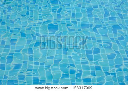 water wave of swimming pool pattern background