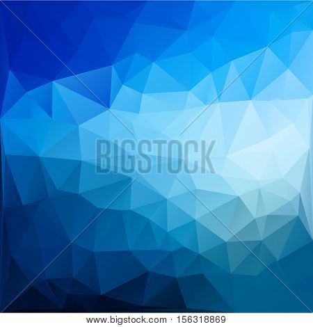 Magic poligonal abstract background in different colors.