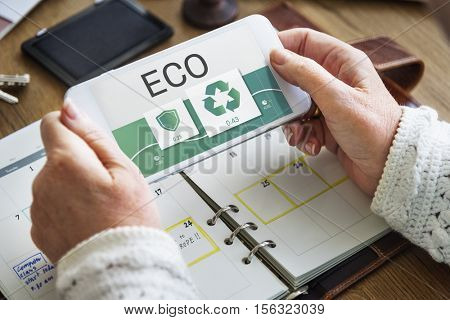 Recycle Eco Environment Icon Concept