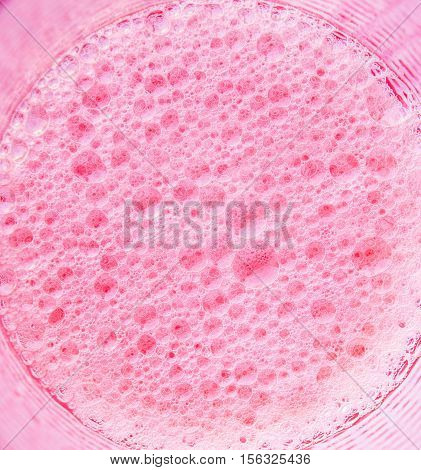 Bubble red soda lime fizzy soda bubble texture refreshed