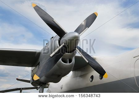 Airplane Turboprop Engine