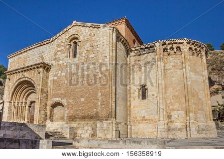 Iglesia De San Miguel Church On A Hill In Daroca