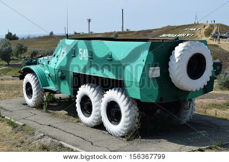 Infantry Fighting Vehicle. Military Vehicle For Soldiers On The Battlefield