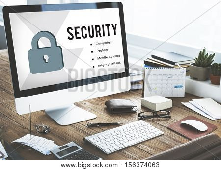 Data Security Privacy Protect Concept