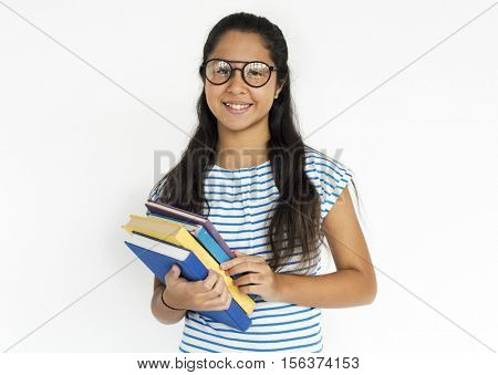 Woman Lady Casual Studio Model Natural Portrait Concept