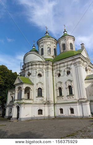 View of Kiev Podolsk Intercession Church. Ukraine