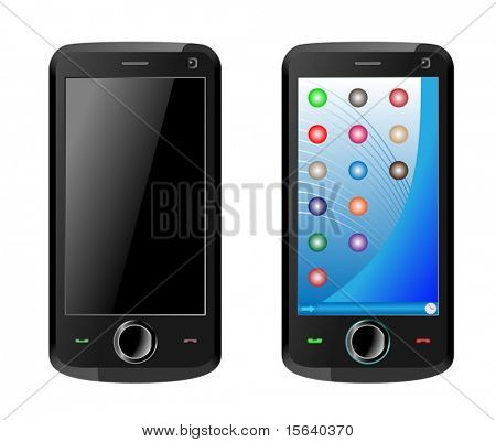 เปิด และ ปิดใหม่ใช้ communicator เคลื่อนแยกต่างหากบนพื้นหลังสีขาว