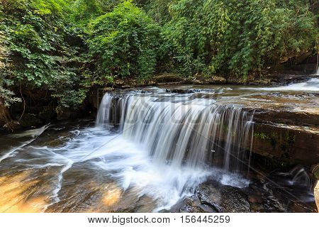 Than Thong Waterfall in Sangkhom District Nong Khai Province Thailand