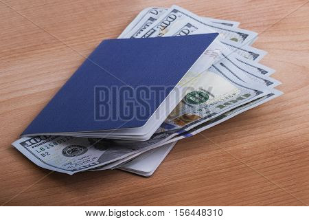 a lot of notes in the passport