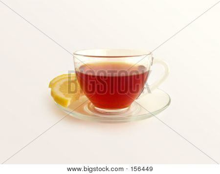 Tee mit Zitrone 2 (Pfad inbegriffen)