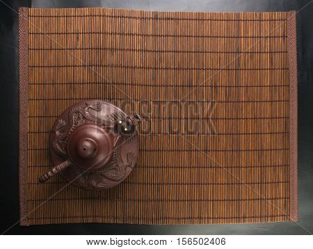 Brown Chinese Teapot