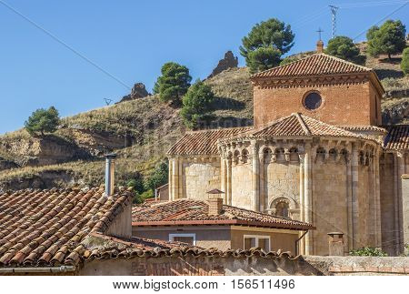 Iglesia De San Miguel On A Hill In Daroca