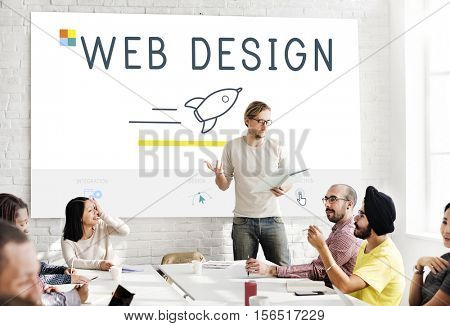 Web Design Internet Technology Concept