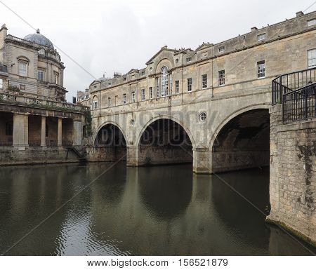 Pulteney Bridge In Bath