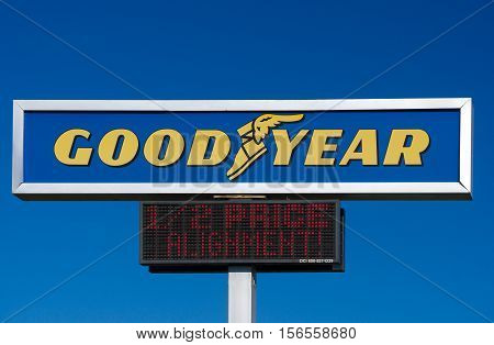 Good Year Tire Sign And Logo