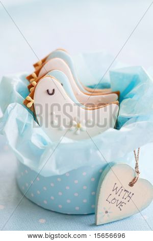 Baby-Dusche-cookies