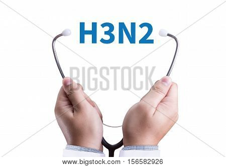 H3N2 Virus Influenza Virus Replication Cycle  background, bird, blur, composition,