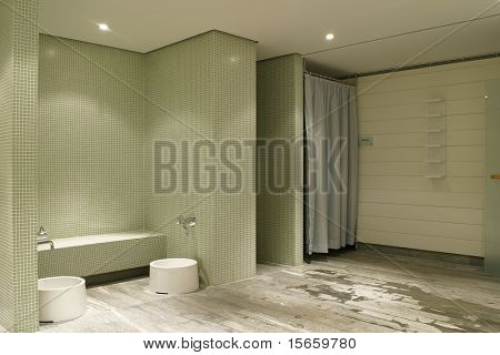 öffentliche Dusche