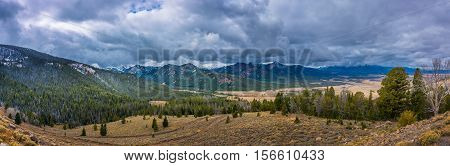 Idaho Landscape Galena Summit