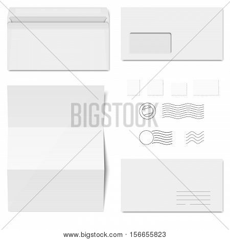 Envelopes And Postage Stamps
