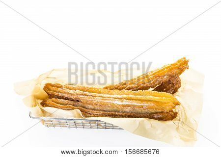 Churros With Granulated Sugar