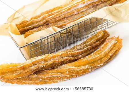 Churros With Granulated Sugar