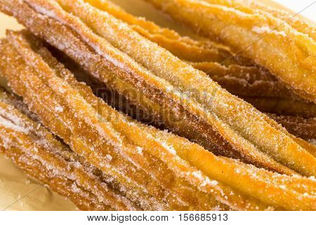 Churros With Granulated Sugar