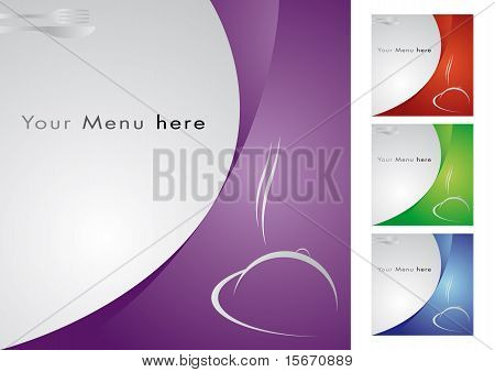 Ristorante menu