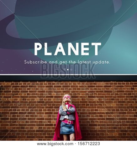 Planet Space Universe Star Concept