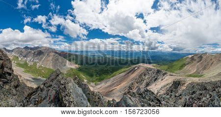 Altay mountains, Chuya river and Kuray steppe