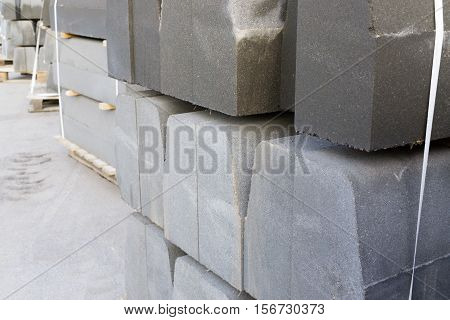 Curbstone On Pallet