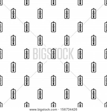 Thermometer pattern. Simple illustration of thermometer vector pattern for web
