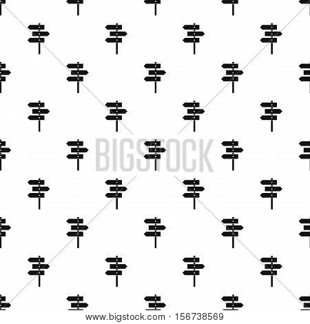 Direction sign pattern. Simple illustration of direction sign vector pattern for web