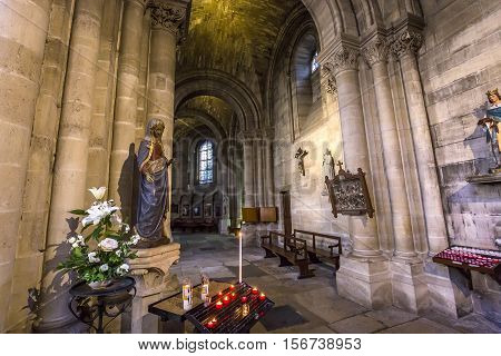 Collegiale Notre Dame, Poissy, Yvelines, France